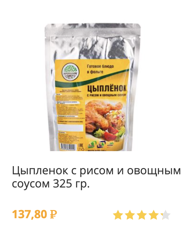 цыпленок с рисом и  овощами